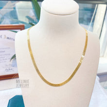 Load image into Gallery viewer, Lace Snake 18K Gold Necklace