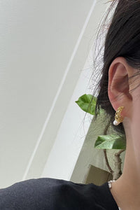 Lace Akoya Pearl Earrings