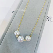 Load image into Gallery viewer, Triplet Akoya 18K Gold Necklace