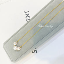 Load image into Gallery viewer, Triplet Akoya 18K Gold Necklace