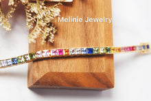 Load image into Gallery viewer, 美億年珠寶 18K金 寶石手鐲 手鏈 Melinie Jewelry 18K Gold Gemstome Gem bangle bracelet