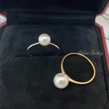 Load image into Gallery viewer, Solo Akoya 18K Ring