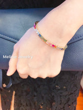 Load image into Gallery viewer, 美億年珠寶 18K金 寶石手鐲 手鏈 Melinie Jewelry 18K Gold Gemstome Gem bangle bracelet