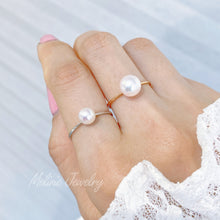 Load image into Gallery viewer, Solo Akoya 18K Ring