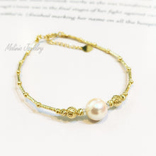 Load image into Gallery viewer, Solitude Akoya 18K Gold Bracelet