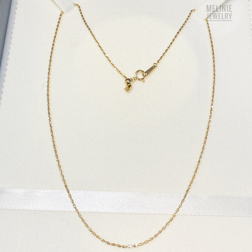 Snowflake 18K Gold Necklace GN0104