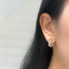 Load image into Gallery viewer, SHINE Luna &amp; Sol 18K Gold Earrings GE0137