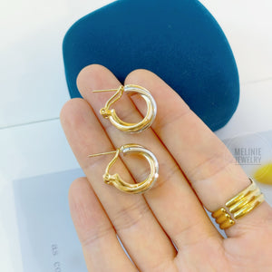 SHINE Luna & Sol 18K Gold Earrings GE0137