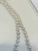 Load image into Gallery viewer, Trilogy of Blue 三境藍 Akoya Baroque Necklace PN0135