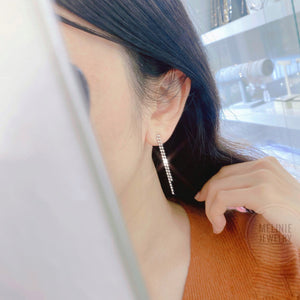 SHINE Galaxy 18K Sparkling Earrings