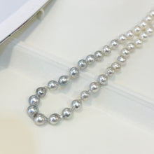Load image into Gallery viewer, Trilogy of Blue 三境藍 Akoya Baroque Necklace PN0135