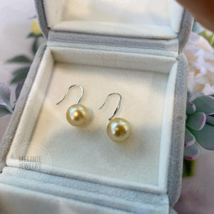 Golden Dawn South Sea Pearls 18K Earrings