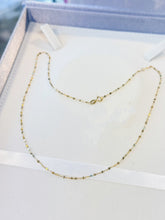 Load image into Gallery viewer, Kissy Fish 18k Gold Sparkle Necklace GN0163
