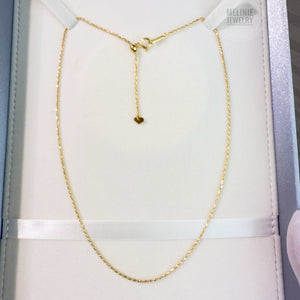 Snowflake 18K Gold Necklace GN0104