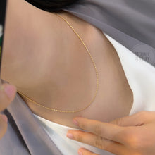 Load image into Gallery viewer, Snowflake 18K Gold Necklace GN0104