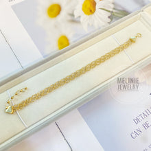 Load image into Gallery viewer, Dreamy Lace 18K Gold Bracelet GB0068