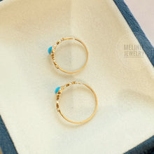 Load image into Gallery viewer, Turquoise Sonata Diamond 18K Ring GR0106