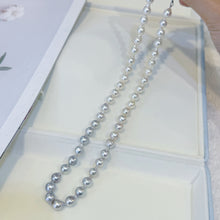 Load image into Gallery viewer, Trilogy of Blue 三境藍 Akoya Baroque Necklace PN0135