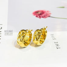 Load image into Gallery viewer, SHINE Pineapple 18K Gold Earrings