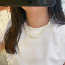 Load image into Gallery viewer, Natural Color Akoya Pearl Necklace PN0029-850-A2