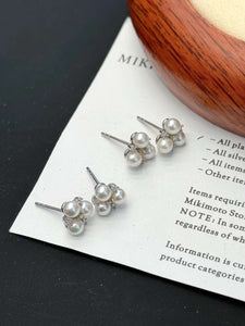 Clover Baby Akoya Earrings