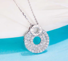 Load image into Gallery viewer, 鑽石 項鍊 頸鏈 K金 美億年珠寶 diamond pendant necklace 18K gold melinie jewelry