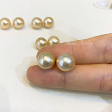 Load image into Gallery viewer, South Sea Gold Pearl 18K Earrings