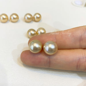 South Sea Gold Pearl 18K Earrings