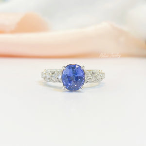 Versailles Tanzanite Diamond Ring