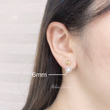 Load image into Gallery viewer, SHINE 18K Bubble Plain Earrings