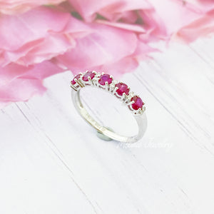 Estella Ruby Eternity Ring