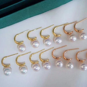 Solana Akoya 18K Gold Earrings