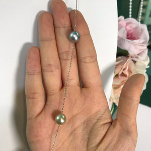 美億年珠寶 大溪地黑珠頸鏈 melinie jewelry tahitian pearl 18K necklace