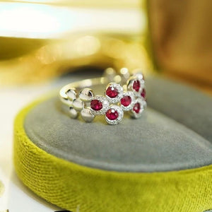Eugenia Ruby Diamond 18K Ring