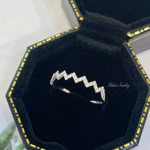 Load image into Gallery viewer, Ocean Wave Diamond 18K Ring