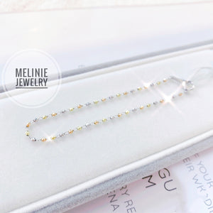 SHINE Mini Three-Color-Beads 18K Bracelet