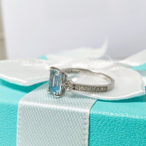 Marina Ring 海藍寶鑽石戒指