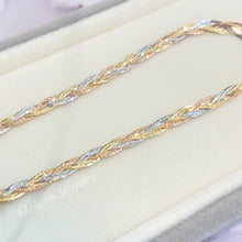 Load image into Gallery viewer, Italian Braid Bracelet 18K Gold