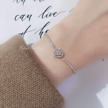 Load image into Gallery viewer, Forever Heart Diamond 18K Bracelet