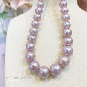 Oversized Lavender Edison Pearl Necklace
