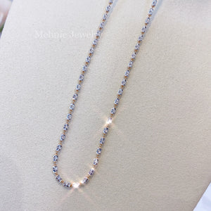 SHINE Italian Diamond-Cut 18K Necklace