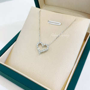 Heart of Love Diamond 18K Gold Necklace