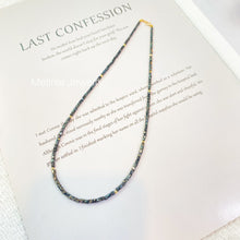 Load image into Gallery viewer, 30ct Black Diamond 18K Gold Necklace