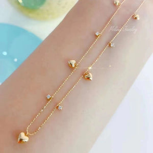 All Starry with Heart Necklace