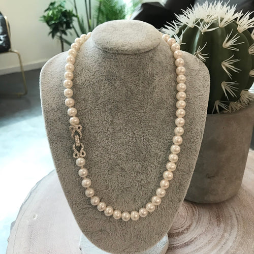 melinie jewelry freshwater pearl necklace 美億年珠寶 淡水珍珠頸鏈 項鍊