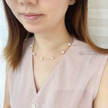 Load image into Gallery viewer, Japanese Akoya Soft Adjustable Necklace