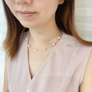 Japanese Akoya Soft Adjustable Necklace