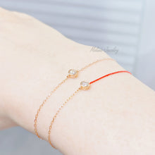 Load image into Gallery viewer, Bubble Diamond 18K Red String