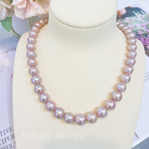 Oversized Lavender Edison Pearl Necklace