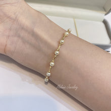 Load image into Gallery viewer, Candy Gold Baby Akoya 18K Bracelet
